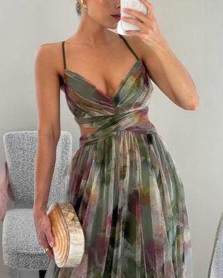 DELACROIX | Sukienka Maxi Elegancja Kwiatowa (EDYCJA LIMITOWANA!)