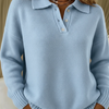 Elinor - Miękki sweter polo