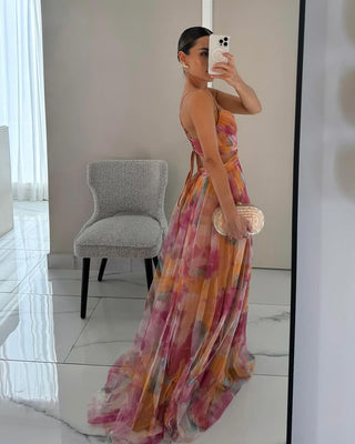 DELACROIX | Sukienka Maxi Elegancja Kwiatowa (EDYCJA LIMITOWANA!)