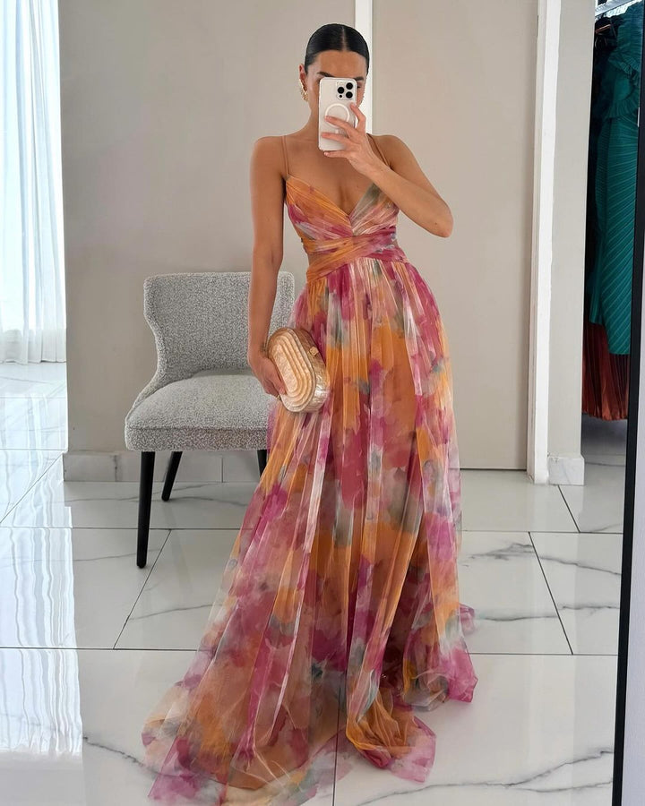 DELACROIX | Sukienka Maxi Elegancja Kwiatowa (EDYCJA LIMITOWANA!)