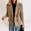 Martine™ - Elegancka Kurtka z Dzianinowymi Rękawami
