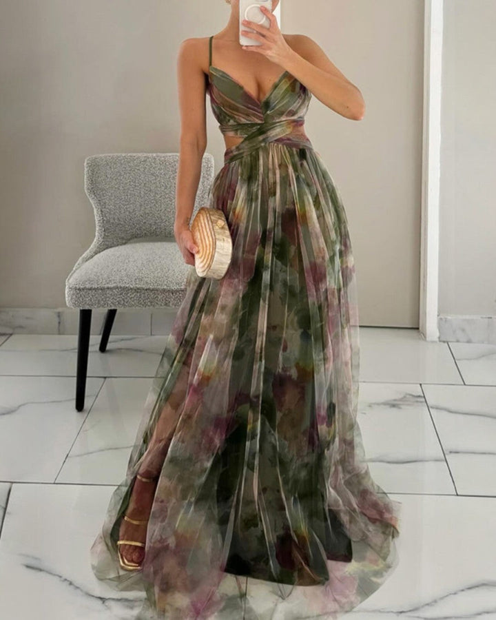 DELACROIX | Sukienka Maxi Elegancja Kwiatowa (EDYCJA LIMITOWANA!)