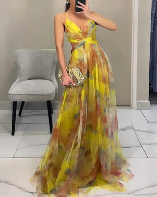 DELACROIX | Sukienka Maxi Elegancja Kwiatowa (EDYCJA LIMITOWANA!)